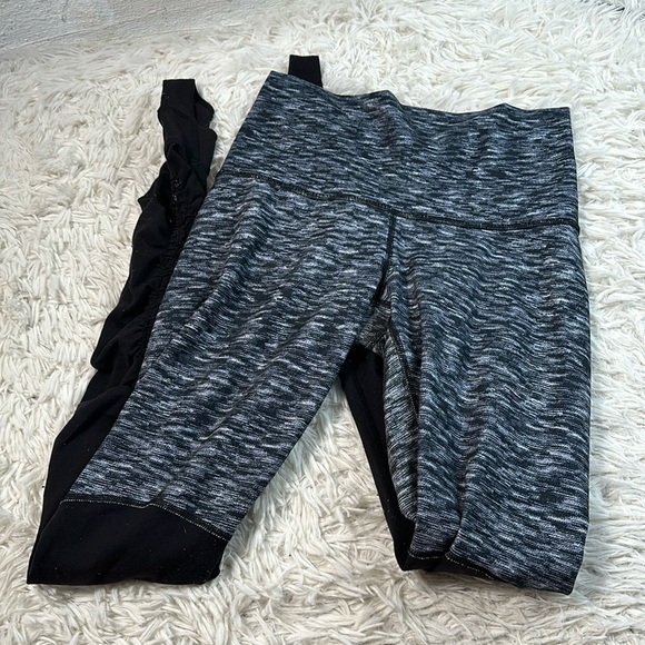 lululemon athletica Pants - Lululemon Wunder Under Pant *Stirrup Dramatic Static White Black